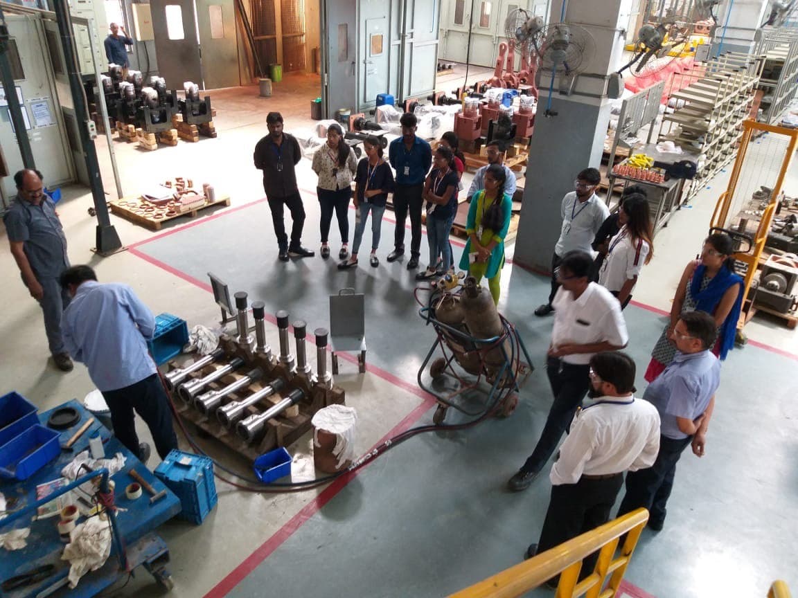 KL University Hyderabad Industrial Visit photo 6